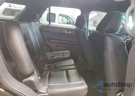 2014 Ford Explorer Police Interceptor z USA, uszkodzony, nr VIN 1FM5K8AR6EGC08387